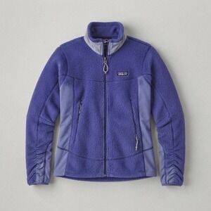 Patagonia R2 Regulator Fleece Jacket Periwinkle Purple Full Zip Women's